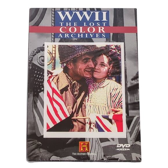 World War II Lost Color Archive 2-Disc DVD Set History Channel Documentary NEW - Picture 1 of 3